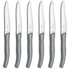 Image de Lou Laguiole - 6 couteaux steak sky gris - 24x6.5x3 cm OS