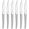 Image de Lou Laguiole - 6 couteaux steak jet sable inox OS