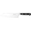 Image de SABATIER TROMPETTE - Couteau Santoku - Origin - Acier 5Cr15MoV finition satinée manche ABS - 30 cm (Lame 18 cm) - Noir