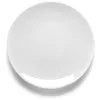 Image de MEDARD DE NOBLAT - Assiette dessert - D21 cm - Hermine - Porcelaine - Lot de 6 - Blanc