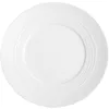 Image de Médard de Noblat - Assiette plate - D27.5 cm - Onde - Porcelaine - Lot de 6 - Blanc