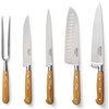 Image de Sabatier Trompette - Set de cuisine Essentiel bois/acier - 5 pièces OS