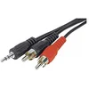 Image de Dexlan Cordon carte son Jack 3,5 mm sur 2 x RCA M 10 m