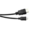 Image de CONNECT 1 m   Cordon HDMI vers Micro HDMI Haute Vitesse avec Ethernet   Noir