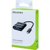 Image de Dacomex Convertisseur USB C mâle vers VGA mâle (D-sub DE-15) 15cm (Noir)