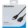 Image de DACOMEX Rallonge USB 3 1 Gen1 Type A 1 8m Noir