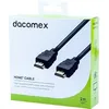 Image de DACOMEX Cordon HDMI High Speed avec Ethernet 2 0 2m