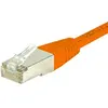 Image de Dexlan Cordon reseau patch RJ45 FTP CAT 6 2 m Orange