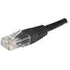 Image de CONNECT cuivre 1 m Cordon Patch RJ45 U/UTP Cat. 6   Noir