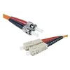 Image de Dexlan Cordon fibre optique ST/SC 50/125 1 m