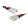 Image de Dexlan Cordon de raccordement duplex en fibre OM2 50/125 SC/SC 15 m