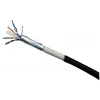 Image de CONNECT 25 m Full Cuivre extérieur Cordon Patch RJ45 F/UTP Cat. 6   Noir