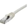 Image de CONNECT 0,50 m Cuivre RJ45 Cat. 6 a F/UTP LSZH avec Protection Anti Coupure pour Cordon Patch   Gris