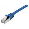 Image de CONNECT 0,50 m Cuivre RJ45 Cat. 6 a F/UTP LSZH avec Protection Anti Coupure pour Cordon Patch   Bleu