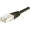 Image de CONNECT 0.30 m en cuivre/Aluminium RJ45 Cat. 6 F/UTP Patch Cord   Noir