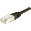 Image de CONNECT 30 m Full Cuivre RJ45 Cat. 6 F/UTP Patch Cordon   Noir