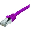 Image de CONNECT 30m Full Copper RJ45 Cat.6 F/UTP LSZH Snagless Patch Cord - Violet