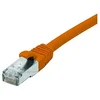 Image de CONNECT 0,50 m Cuivre RJ45 Cat. 6 LSZH Câble Patch avec Protection Anti Coupure pour   Orange