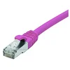 Image de CONNECT 1 m Cuivre RJ45 F/UTP LSZH Cat. 6 Câbles avec Protection Anti Coupure pour Cordon Patch   Rose