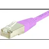 Image de CONNECT 15m Cordon Patch Full Cuivre RJ45 Cat.6 S/FTP Rose