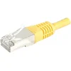 Image de Dexlan Cordon reseau patch RJ45 SSTP CAT 6 0,50 m Jaune