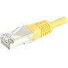 Image de Dexlan Cordon reseau patch RJ45 SSTP CAT 6 3 m Jaune