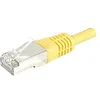 Image de Dexlan Cordon reseau patch RJ45 SSTP CAT 6 5 m Jaune
