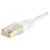 Image de Dexlan Cordon reseau patch RJ45 SSTP CAT 6 10 m Blanc
