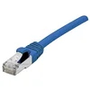 Image de CONNECT 25 m Full Cuivre RJ45 Cat. 6 a S/FTP LSZH avec Protection Anti Coupure pour Cordon Patch   Bleu