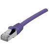 Image de CONNECT cuivre 5 m RJ45 Cat. 6 a S/FTP LSZH avec Protection Anti Coupure pour Cordon Patch   Violet