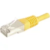 Image de CONNECT 15 m Full Cuivre RJ45 Cat. 6 a Cordon Patch F/UTP   Jaune