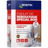 Image de Bostik Enduit de Rebouchage Prêt à l'Emploi Spécial Bois   Pâte à Bois en Poudre   Intérieur et Extérieur   Pour Combler les Trous et Fissures Jusqu’à 5 cm   1 Boîte 1 kg