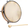 Image de Fuzeau   Tambourin Peau Naturelle Ø20 Cm   Léger, Solide et Facile à Jouer   Cerclage Bois   Apprendre Percussions - Instrument Musique D’Éveil Rythmique   Enfant dès 3 Ans   Réf. 571