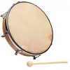 Image de FUZEAU - 572 - Tambourin en bois avec peau naturelle - Ø 25 cm - Donne le tempo aux musiques et aux danses - Dès 7ans
