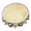 Image de Tambourin Peau Naturelle - 20 CM + Cymbalettes