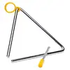 Image de Fuzeau - Triangle Musical Acier - Percussion Cristalline avec Son Métallique Scintillant - Enfant Dès 5 Ans - Inclus Batte, Maneton - Instrument Léger - Éveil Musical et Jeux Rythmiques - Réf. 8268