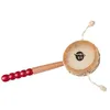 Image de Fuzeau - Tan-Tan Peau Naturelle et Manche en Bois Peint - Instrument de Musique Ludique - Apprentissage du Rythme et de la Coordination - Idéal pour Éveil Musical Enfant et Collectif - Réf. 70773