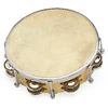 Image de Fuzeau Tambourin Peau Naturelle 20 cm + Cymbalettes