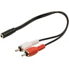 Image de APM 419004 Adaptateur 2 RCA / Jack 3.5 mm