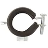 Image de Collier isophonique à charnière zingué blanc simple Tube Ø 42 à 44 mm Série lourde Scell-it