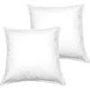 Image de Sensei Maison - Lot de 2 Taies d'oreiller - Coton 57 Fils - Studio - Taille : 65x65 - Blanc