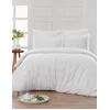 Image de Sensei Maison - Drap Plat en Percale de Coton Soft Percale - 270x300 cm - Blanc