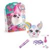 Image de Canal Toys - Airbrush Plush - Mini Peluche Hair'iffic a  Coiffer et De Corer - Kit Cre atif avec Pulve risateur Airbrush, Feutres, Pochoirs et Accessoires Cheveux - AIR 040