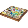 Image de Mixlore | Jeu de l'oie pliable | Jeu de société en bois | À partir de 6 ans | 2 joueurs