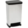 Image de Poubelle cuisine 50 L argenté