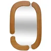 Image de Atmosphera - Miroir Antoine 74,5x114,5cm en Bois
