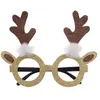 Image de Feeric lights et christmas - Lunettes renne doré paillettes