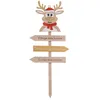 Image de Feeric Lights et Christmas - Pancarte Renne en Bois 120cm