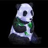 Image de Déco Lumineuse Panda Noir & Blanc 40 LED Blanc Froid H 38 cm - Feeric Christmas