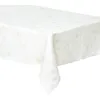 Image de Nappe Blanche avec Flocon Doré brodé 140 x 360 cm - Feeric Christmas